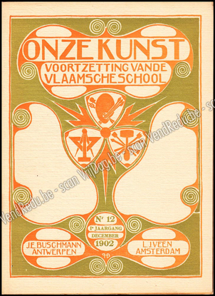 Picture of Onze Kunst. Jg. 1, nr. 12. December 1902