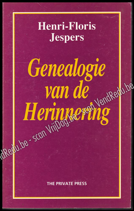 Picture of Genealogie van de Herinnering. Signed