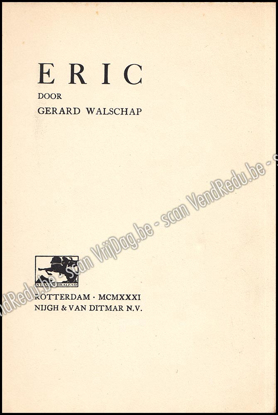 Picture of Eric. Gesigneerd opdracht exemplaar
